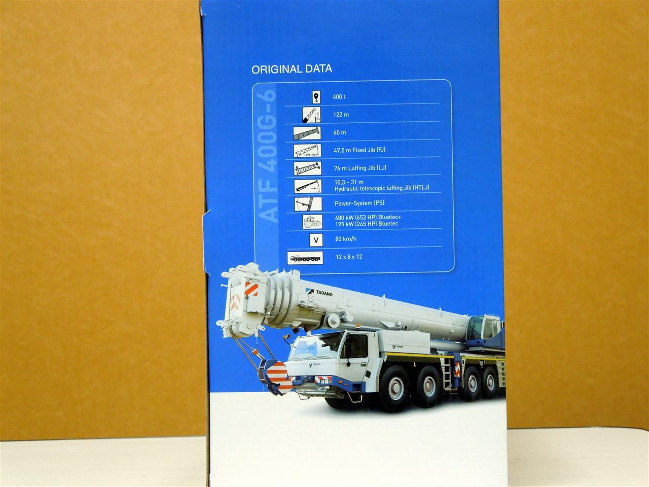 WSI 01-1548 Tadano ATF 400 G-6 Mobile Crane Treffler｜11200号の