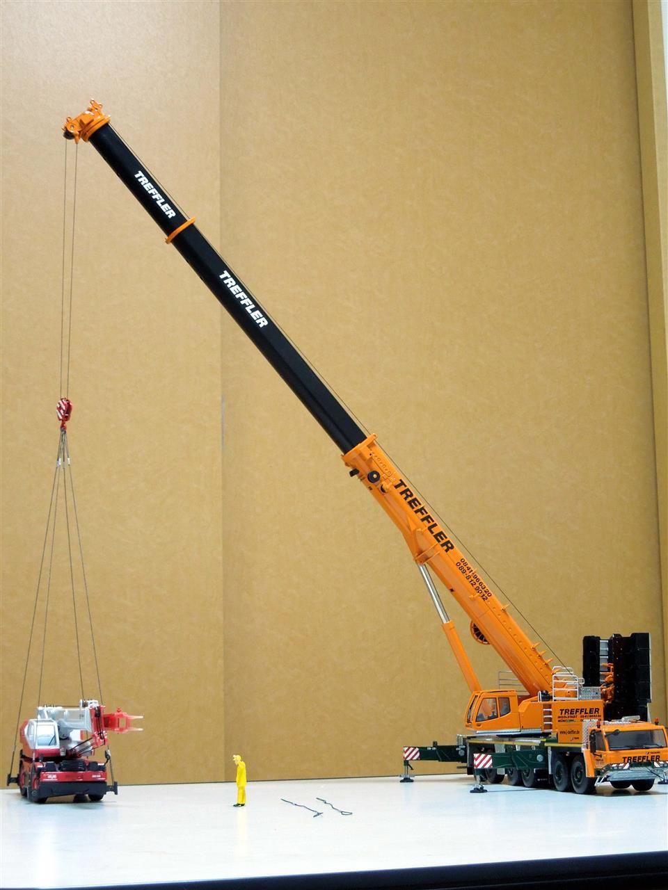 WSI 01-1548 Tadano ATF 400 G-6 Mobile Crane Treffler｜11200号の