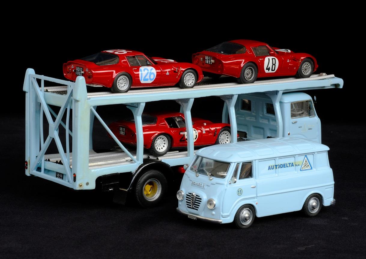 Classic Racing Car Transporterの世界 Part 1（イタリア編その1：Alfa