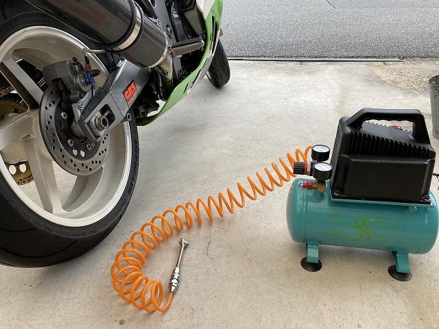 ZX-9R エンジン始動確認と各部点検｜IJNのブログ｜IJNのページ - みんカラ