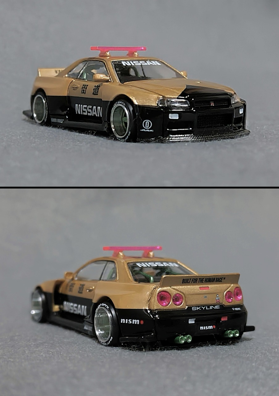 KAIDO☆HOUSE R34GT-R Kaido Works V2 Aero Police BLKLTD｜とある峠の