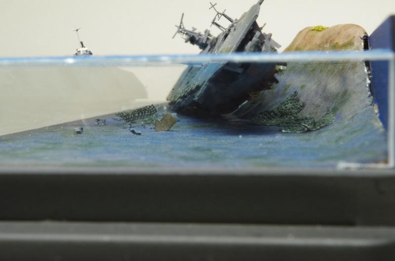 1/2000空母天城のジオラマ 完成♪ | 太平洋の嵐