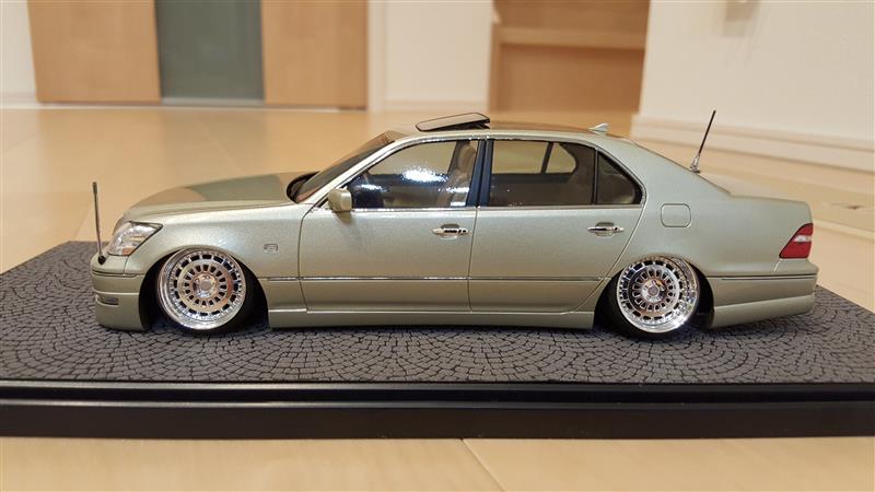 アオシマ 30後期セルシオ製作 其の六 完成編（輸入車その他 その他