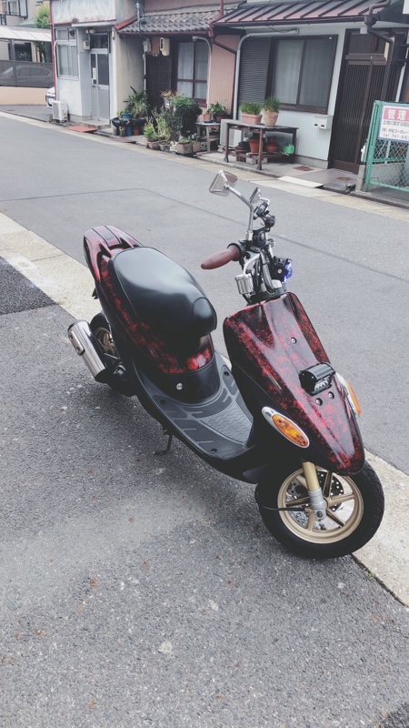 ウイングラップ塗装（ホンダ ライブディオZX）by 8-38 - みんカラ