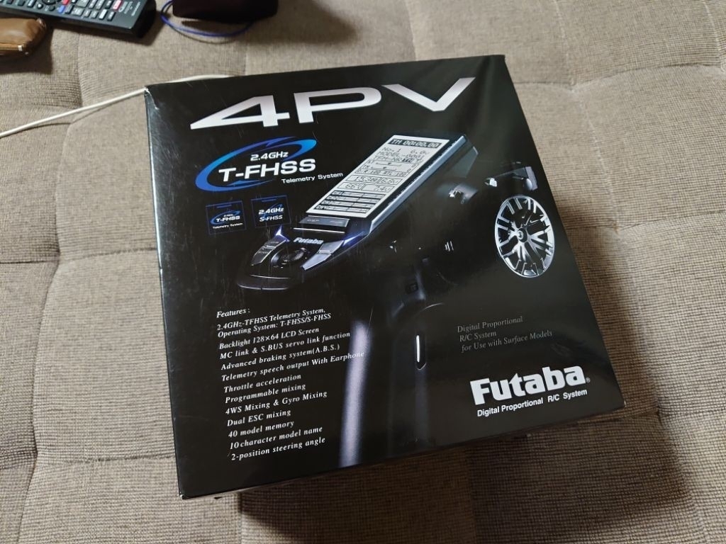 フタバ 4PV プロポの導入 その①（その他 タミヤ）by ようちゃんパパ