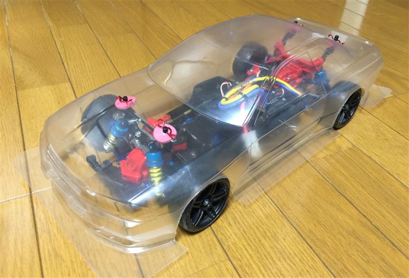 タミヤ SP.1365 NISSAN スカイライン GT-R (R32)スペアボディ のパーツ