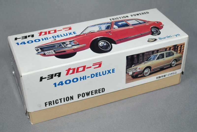 Buriki-ya ブリキ製 トヨタ カローラ1400 ハイデラックス｜覆面えるの