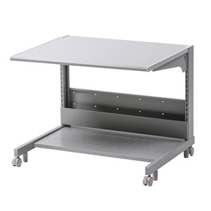 RAC-273【パソコンラック（業務用・棚可変・幅900mm・高さ700mm