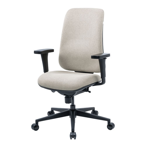 SNC-T160BG【高機能ハイバックオフィスチェア（グレージュ