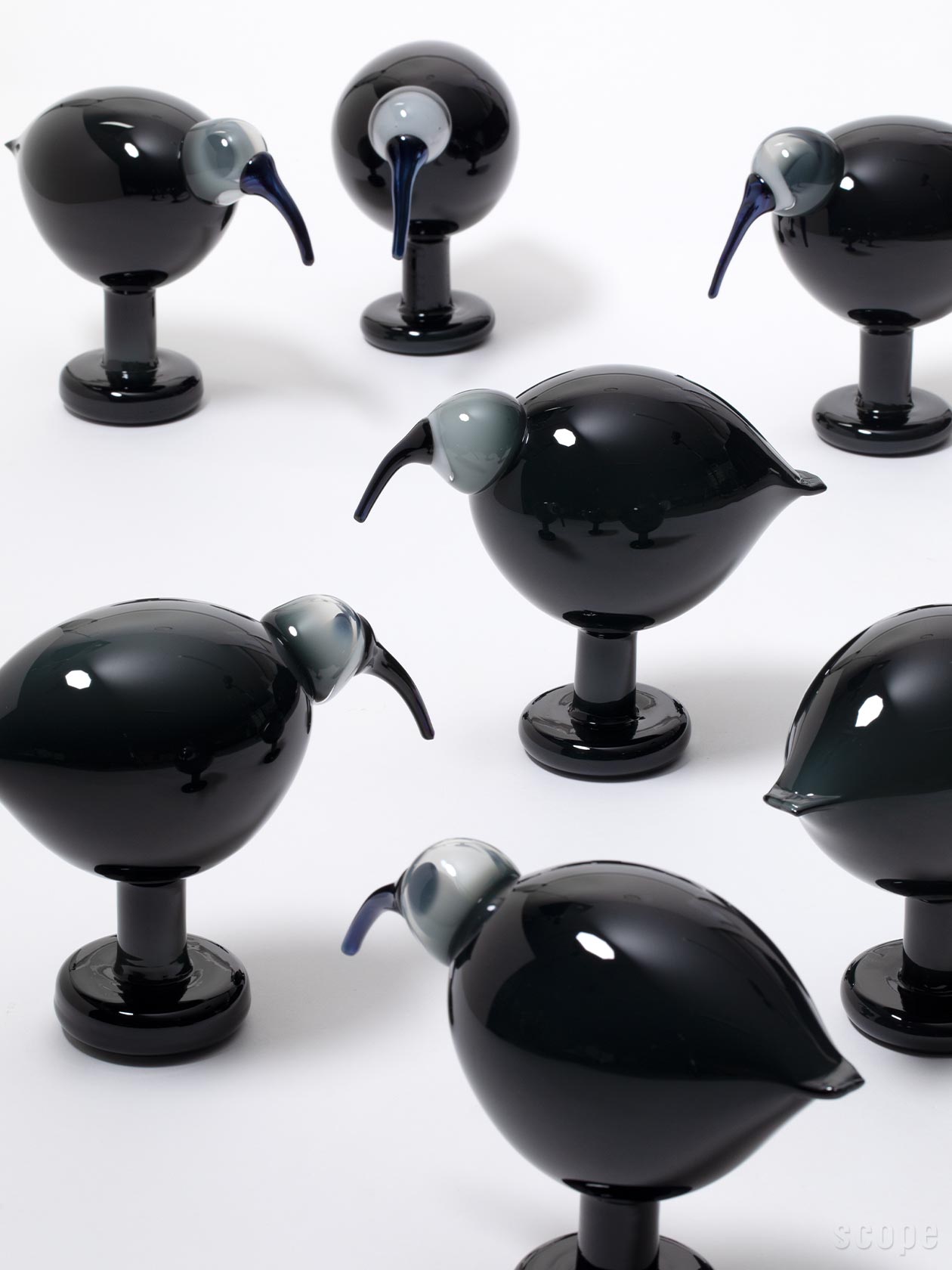 Birds by Toikka | Ibis ダークグレー | iittala