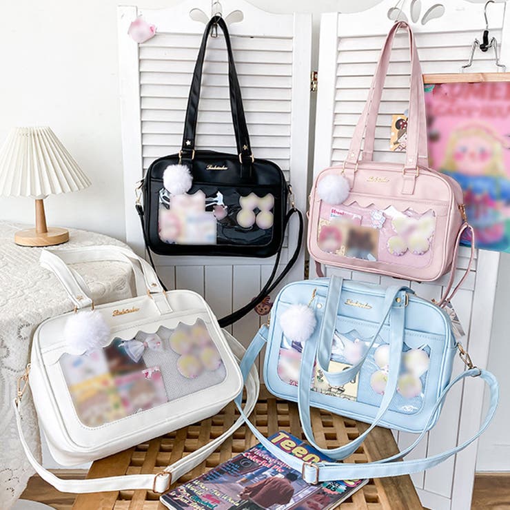 痛バッグ ショルダースクールバッグ高校生[品番：II000010108