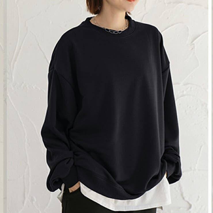 超ビッグシルエットトレーナー ゆるいシルエット オーバーサイズ[品番