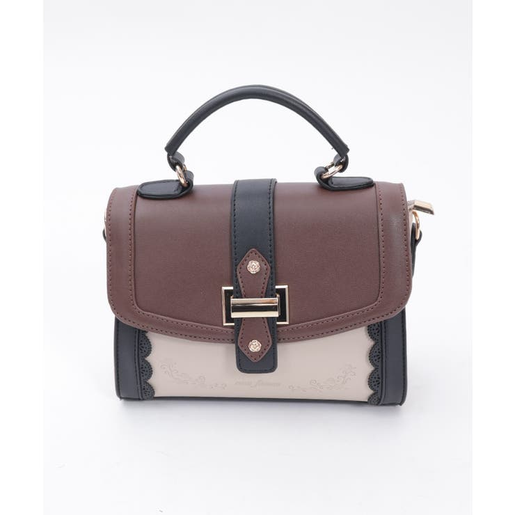 配色フラップミニバッグ[品番：IGAW0006095]｜axes femme（アクシーズ