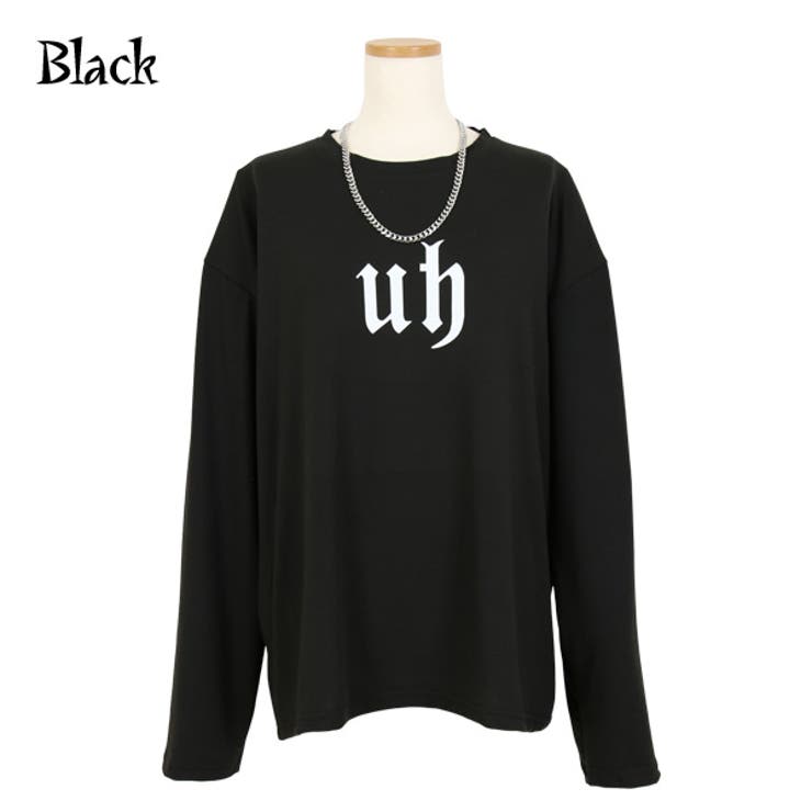 ロンT ネックレスセット ロゴプリント[品番：DCTW0003845]｜Decorative