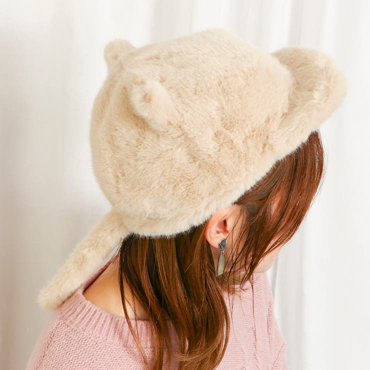 しっぽ付きネコ耳ファーCAP[品番：GORW0009501]｜GORGE （ゴージ