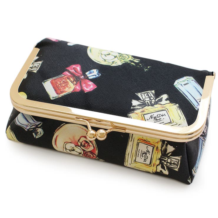 ポーチ がま口ポーチ ミラー付き[品番：VX000004497]｜Jewel vox