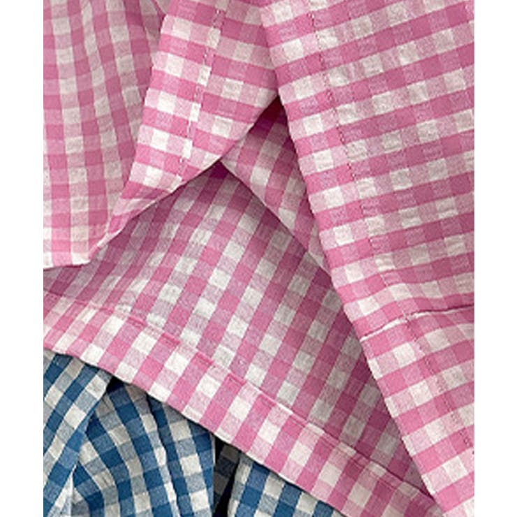 SHOPLIST限定】ギンガムチェックAラインショートパンツ ボトムス