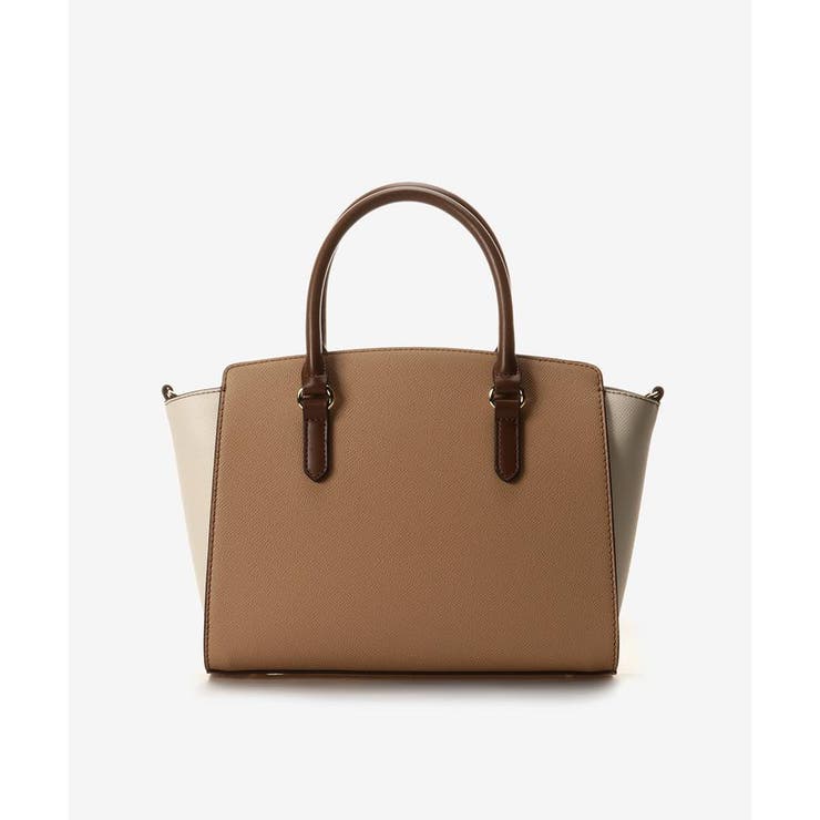 バイカラーキャンバスハンドバッグ[品番：STJW0011246]｜& chouette