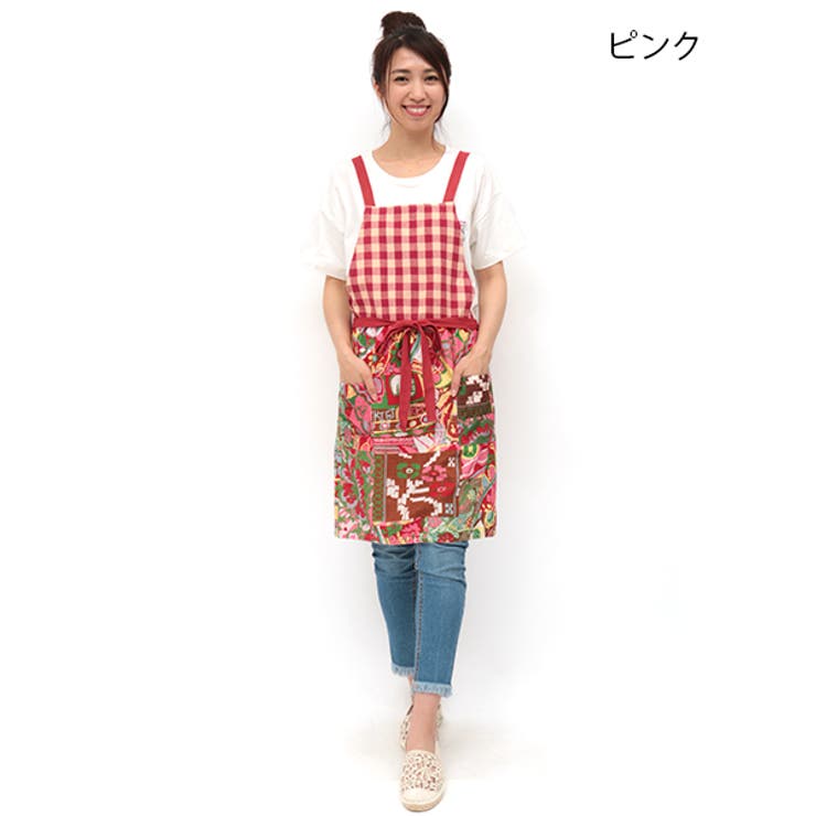 チチカカ パッチワークエプロン zhsib2323 レディース[品番
