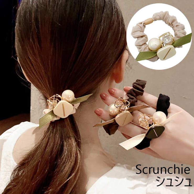 シュシュ ヘアゴム ヘアアクセサリー[品番：VCTW0004499]｜VICTORIA