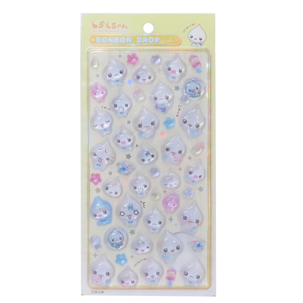 しずくちゃん シールシート ボンボンドロップシール[品番：BREW0188223