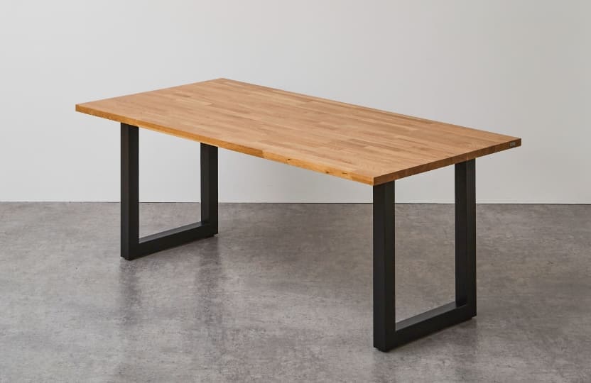 1cm単位でサイズオーダー可】オーク MOSAIQUE 無垢材 ダイニング