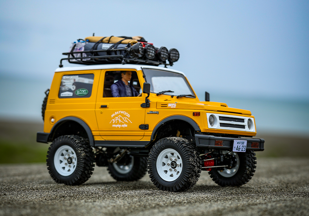 WPL JAPAN スズキ ジムニー ラジコン C-74 リフトアップ 深リム WPL
