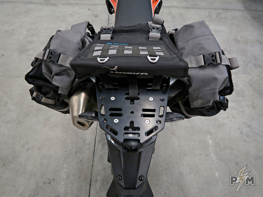 2019+ KTM 690 Enduro Lugagge rack and Mosko moto Reckless 80 V2.0