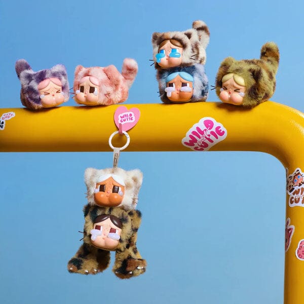 Pop Mart x CRYBABY: Wild But Cutie Series Plush Keychain Blind Box