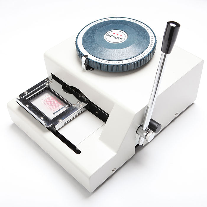 ドッグタグ刻印機の基本的な使い方