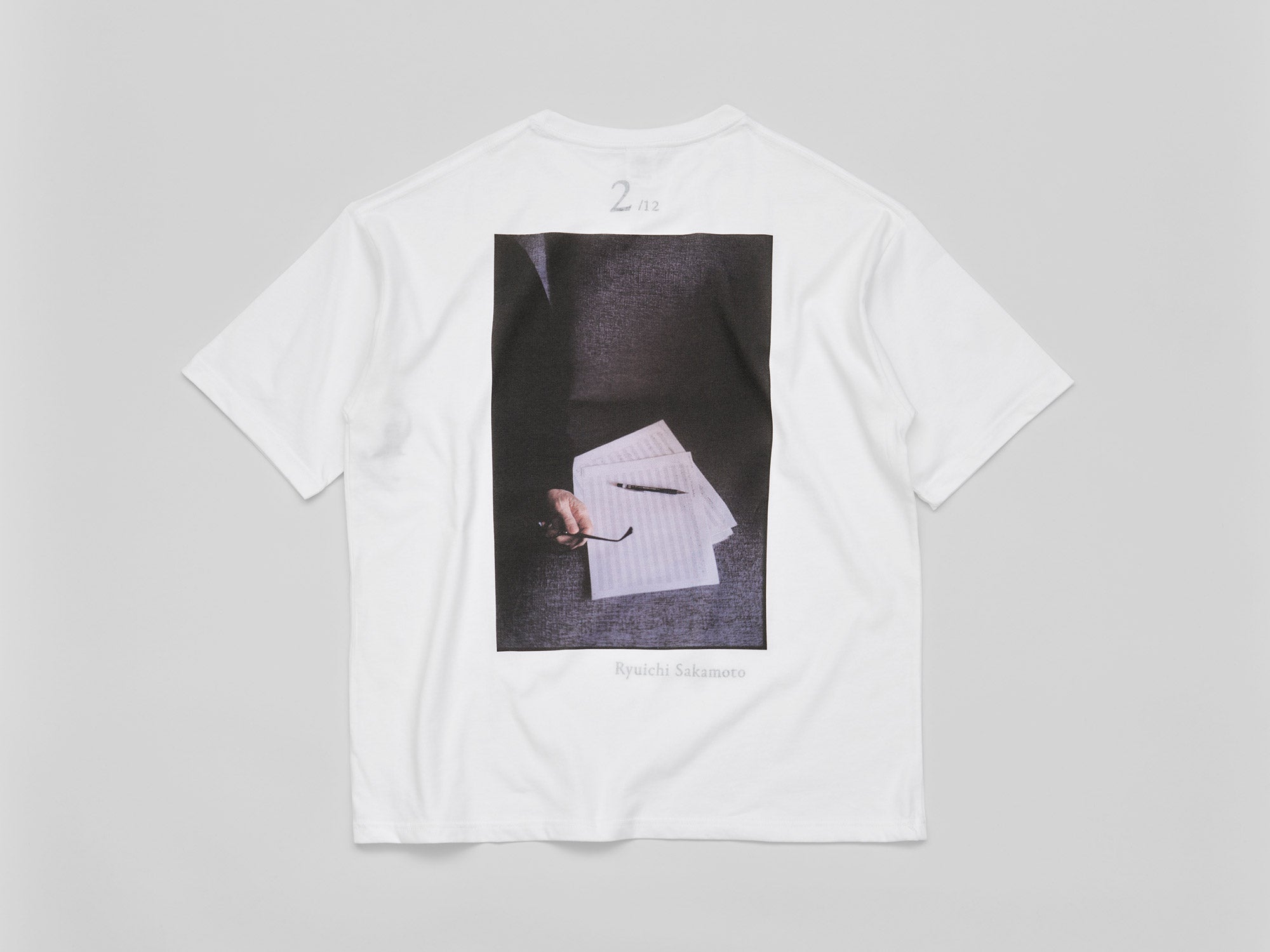 Ryuichi Sakamoto “12” T-shirts 再受注 – commmonsmart