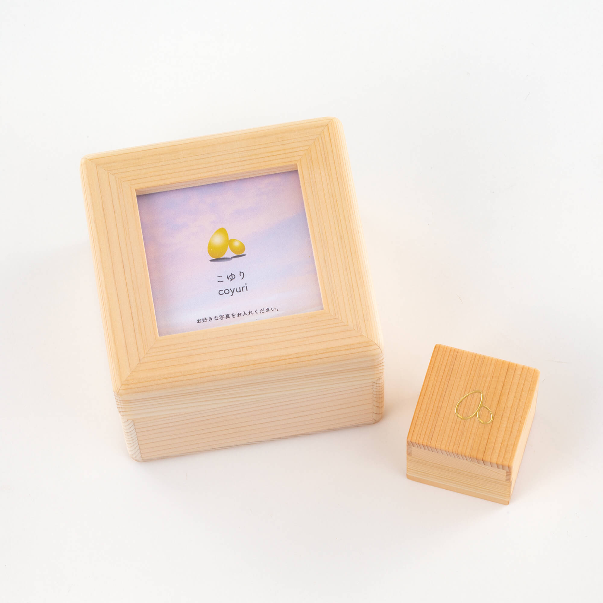 ミニ骨壷・その他】こゆりシリーズ 想い出箱 100角 T002 – 祈り百貨店