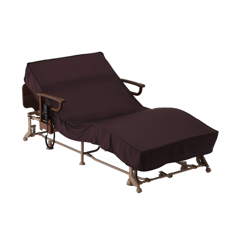 収納式 電動リクライニングベッド（2モーター） AX-BE722 – アテックス