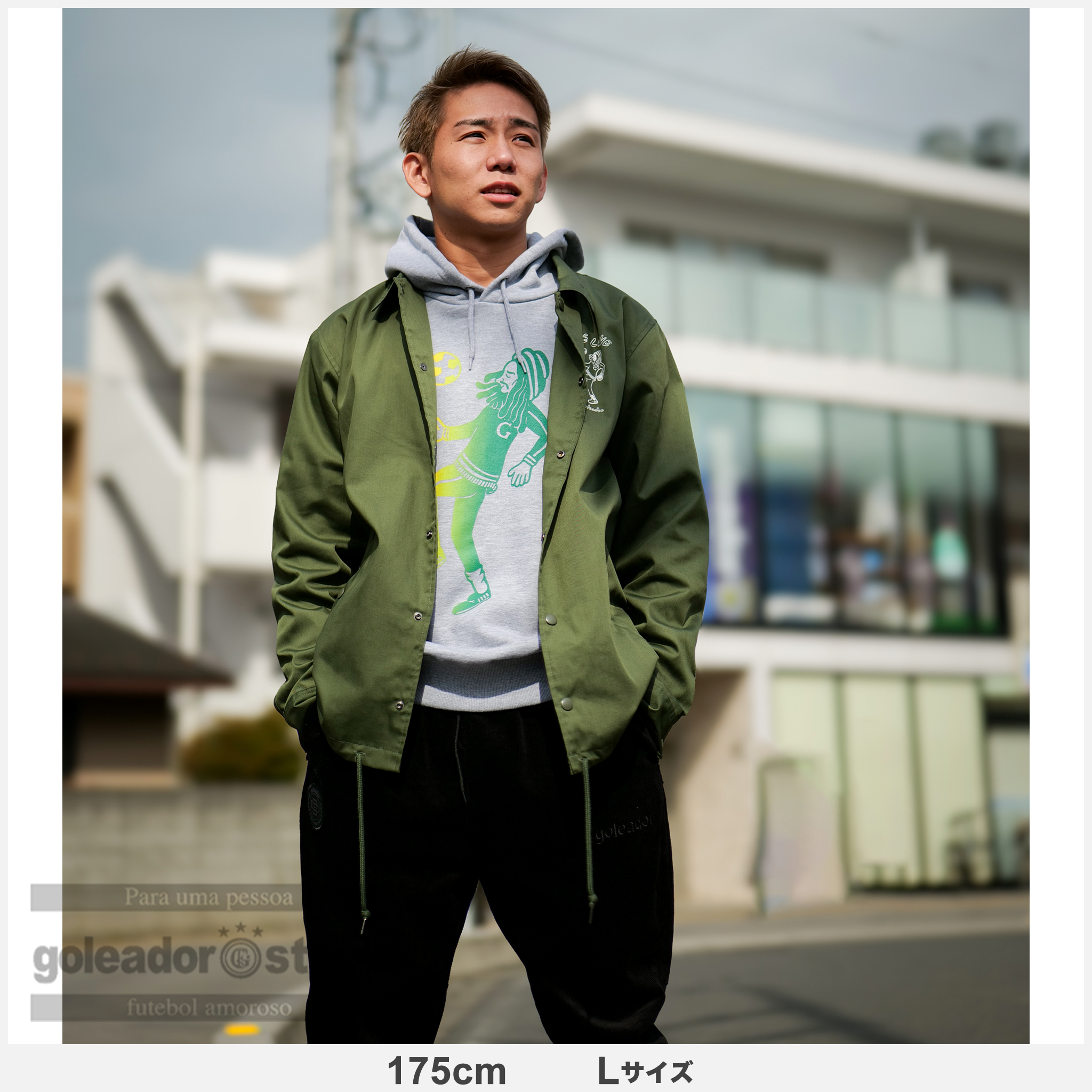 MORI ARTWORKSコラボ ONE LOVEコーチジャケット