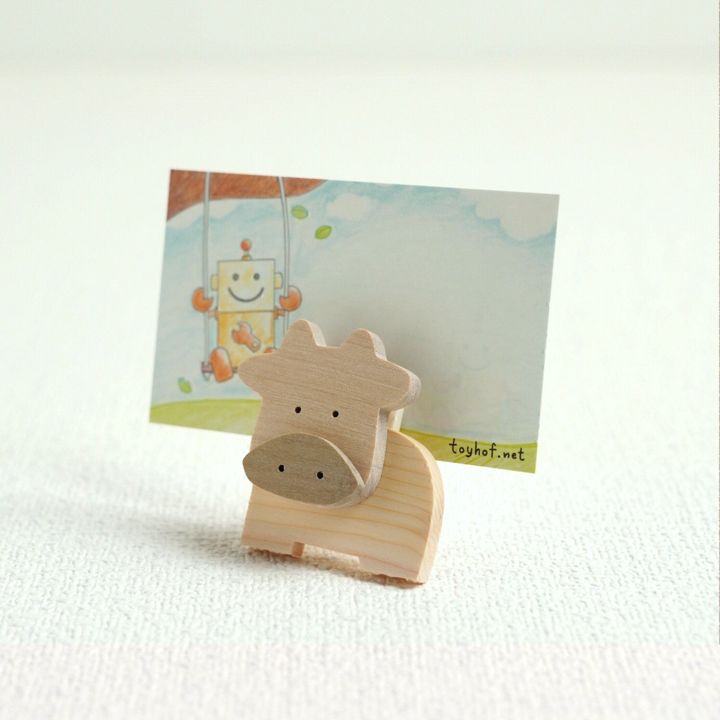 動物たちの木のメモスタンド【なかよしライブラリー】