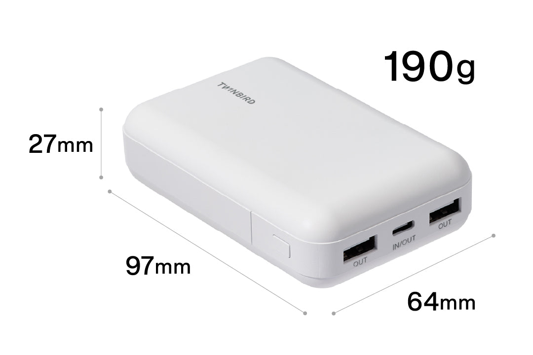 くらしTEPCO web会員さま限定】モバイルバッテリー – ツインバード公式