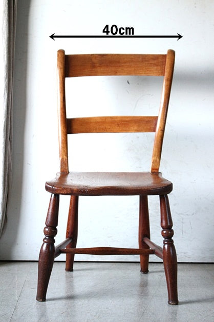 1880年代！素朴さ感じるヴィクトリアンチェア（椅子）高さ76.5cm