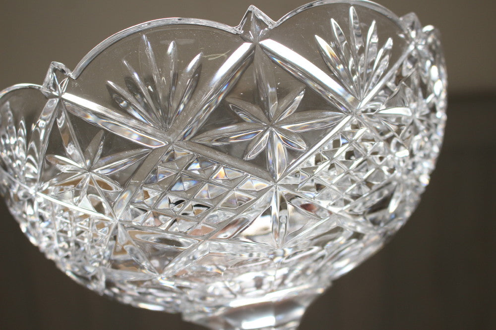 お花が咲いたような印象のフルーツコンポート（高さ19cm） イギリス