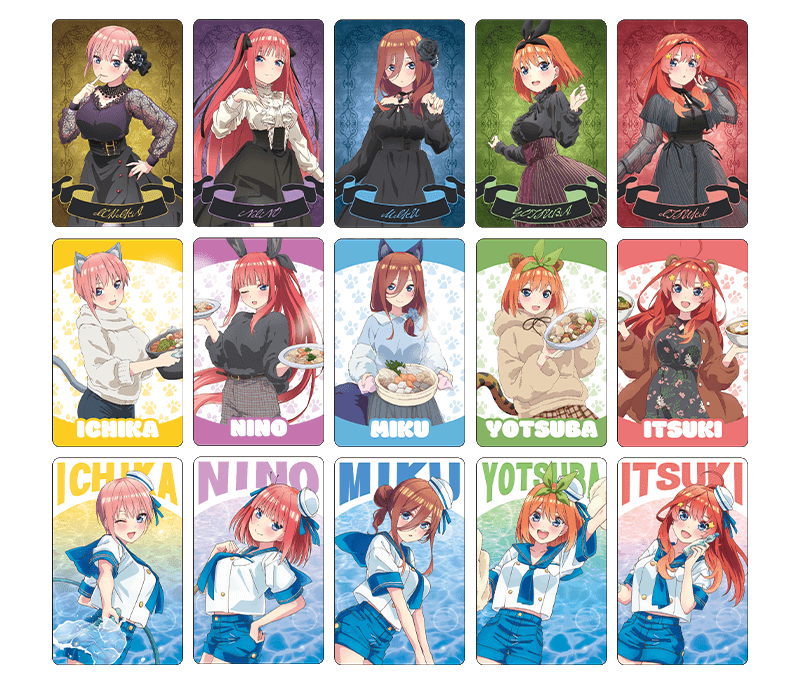 きゃらっとくじ発売5周年記念「五等分の花嫁∽」～FIVE Memories～ in