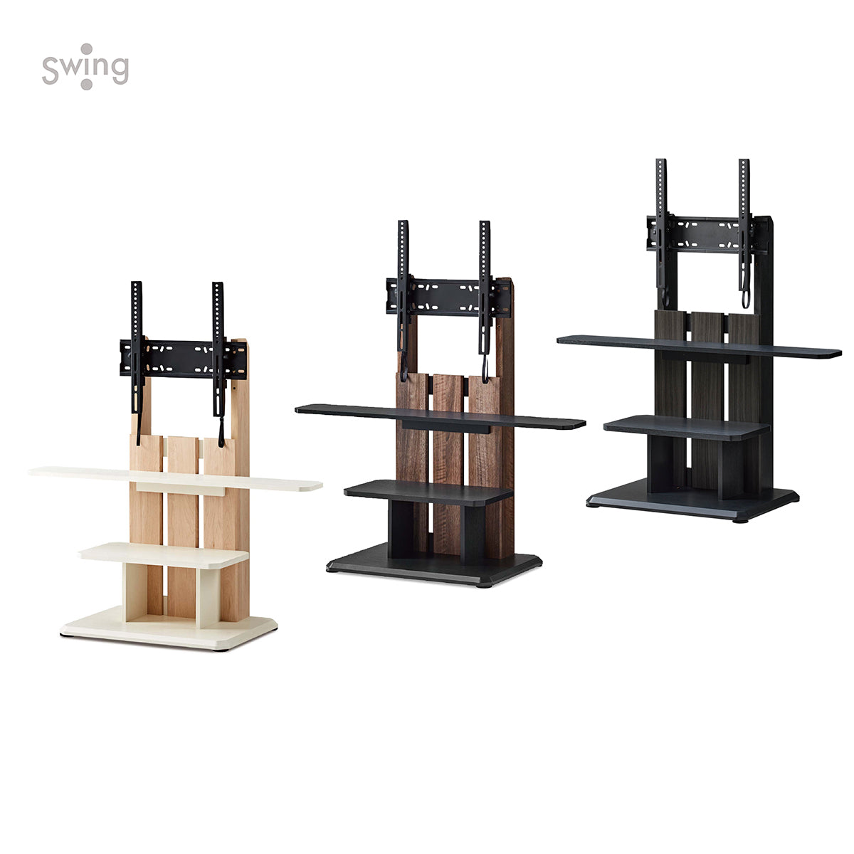 WS-C590｜製品一覧｜テレビスタンド Swing｜製品案内｜朝日木材加工