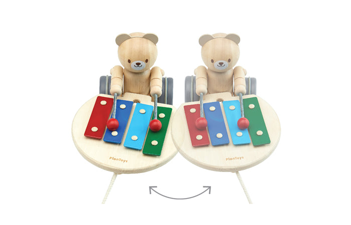 PLAN TOYS (プラントイ) ミュージカルベアー 5271 J609665 (1歳