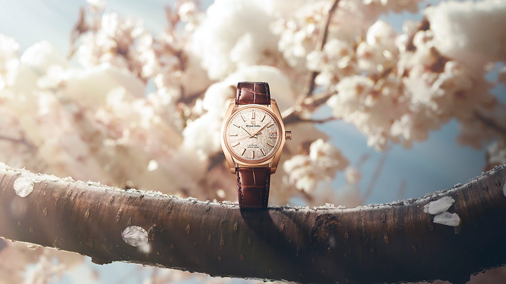 18Kピンクゴールドのケースを採用したメカニカルウオッチ「SBGH368」が