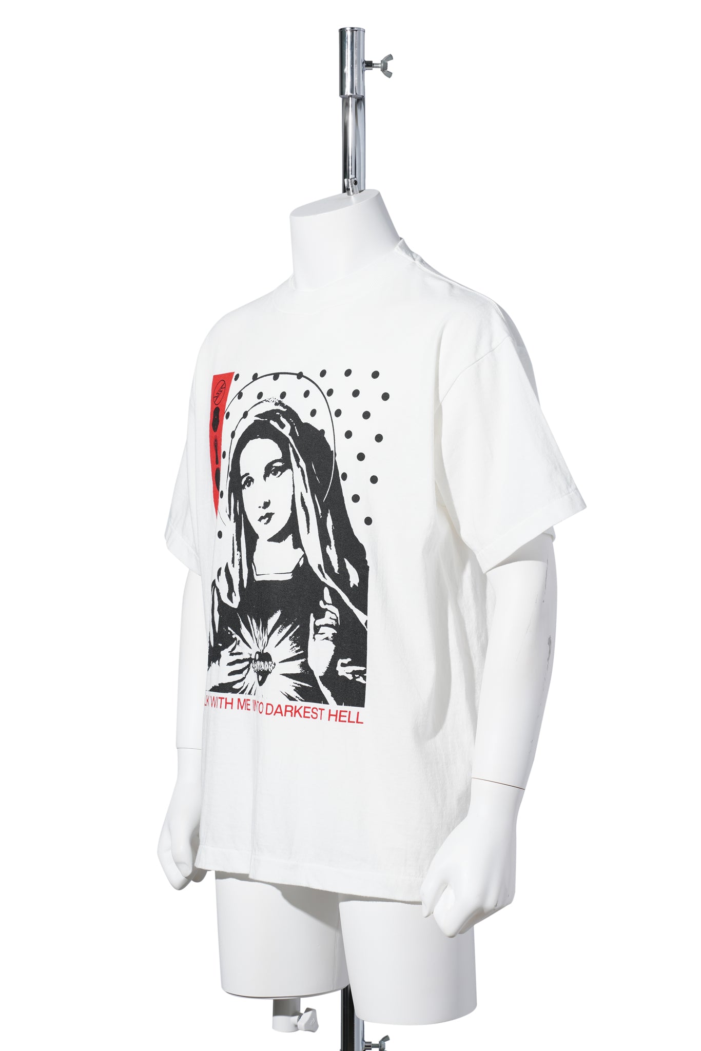 SAINT Mxxxxxx x Kosuke Kawamura KK _SS TEE / MARIA / WHITE | GR8