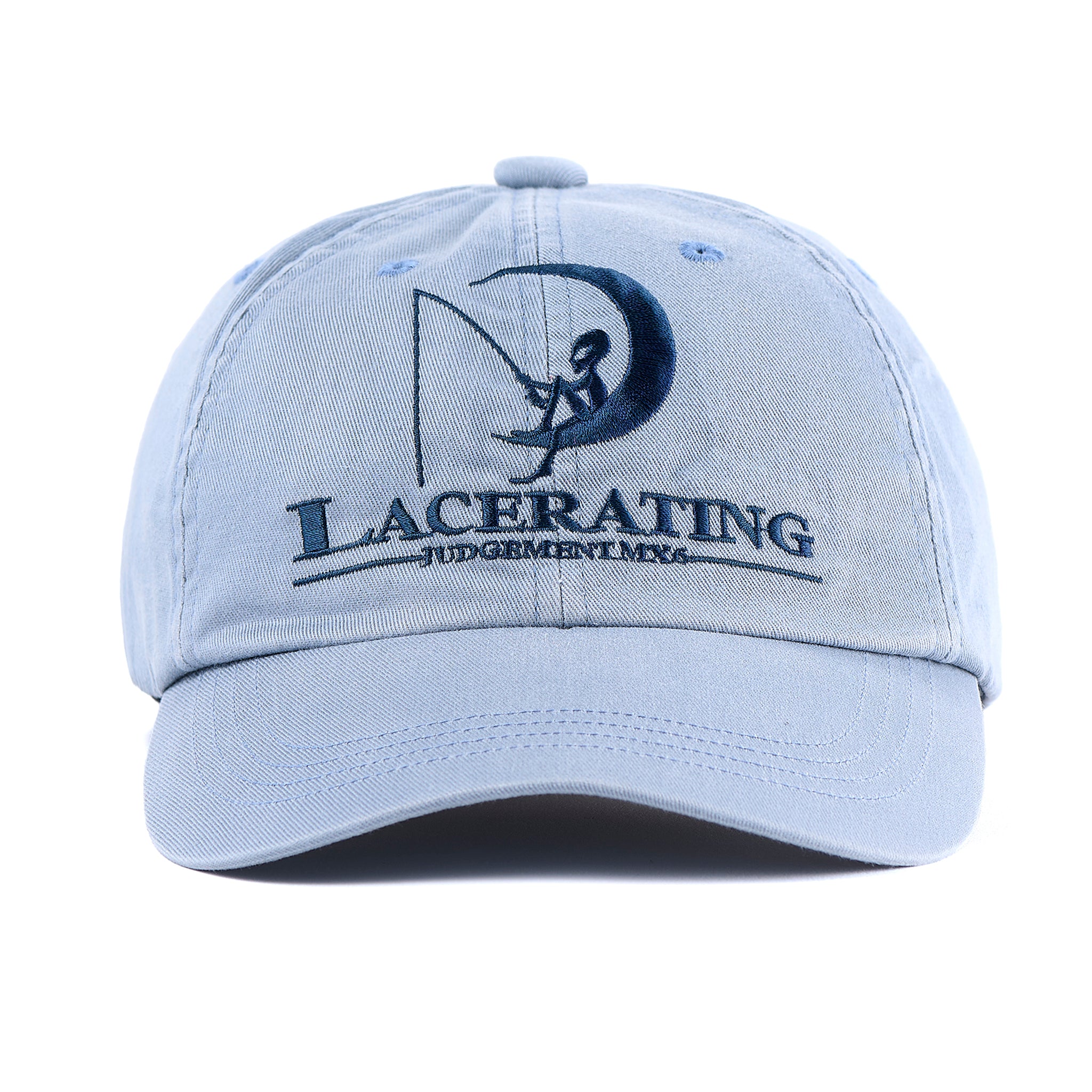6PANEL CAP/LACERATING / BLUE | GR8