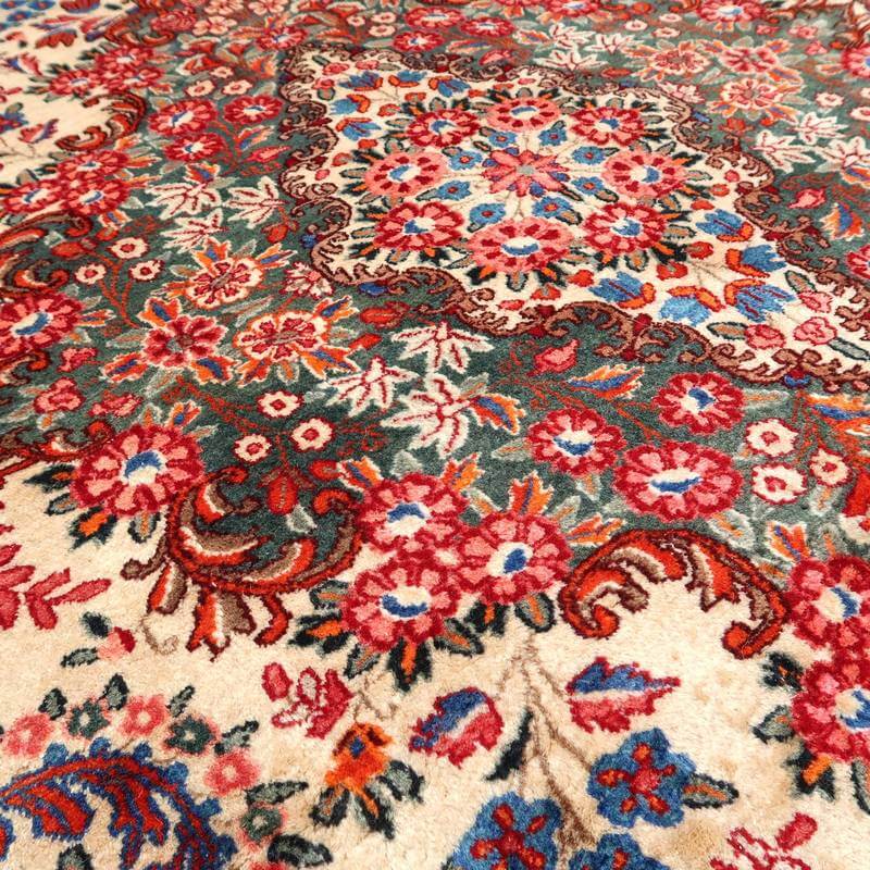 アンティク・ペルシャ絨毯ムード産1900年代／394×297cm（FX-22087