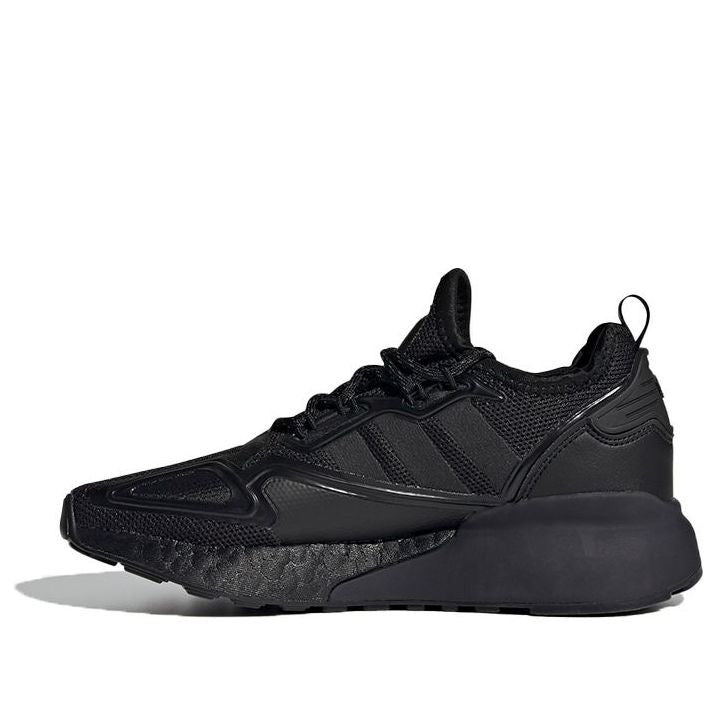 GS) adidas ZX 2K Boost J 'Triple Black' FX7476
