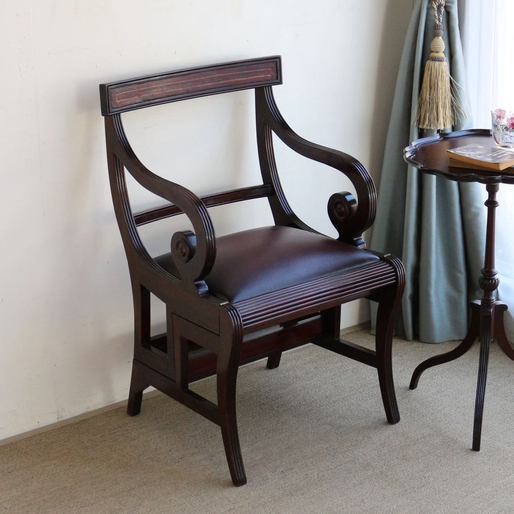 オシャレで便利な1台2役♪ ステップチェア VS1-459｜ヴィンテージ家具