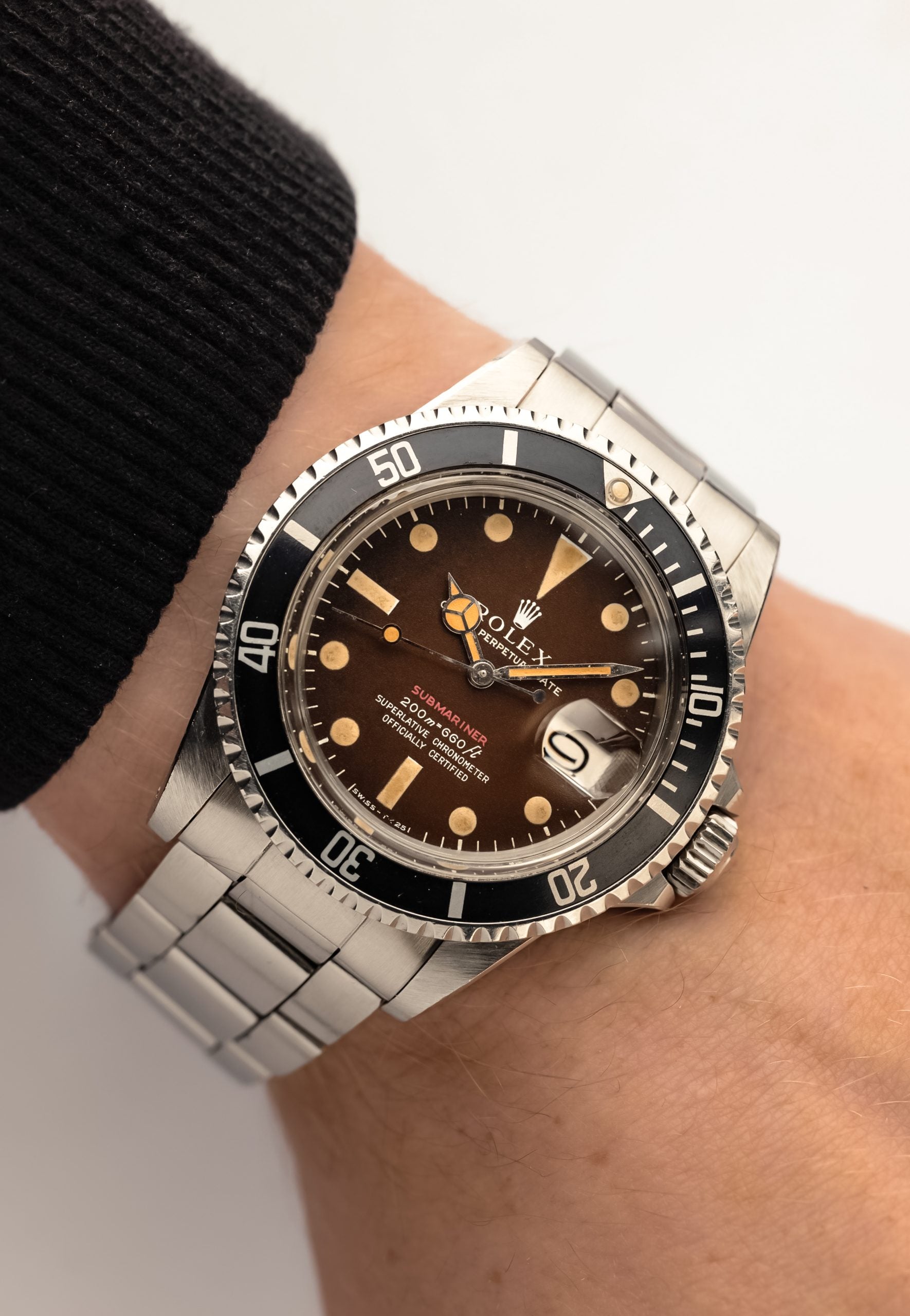 Meters First, Tropical Mk3 1680 Rolex Red Submariner – Hairspring