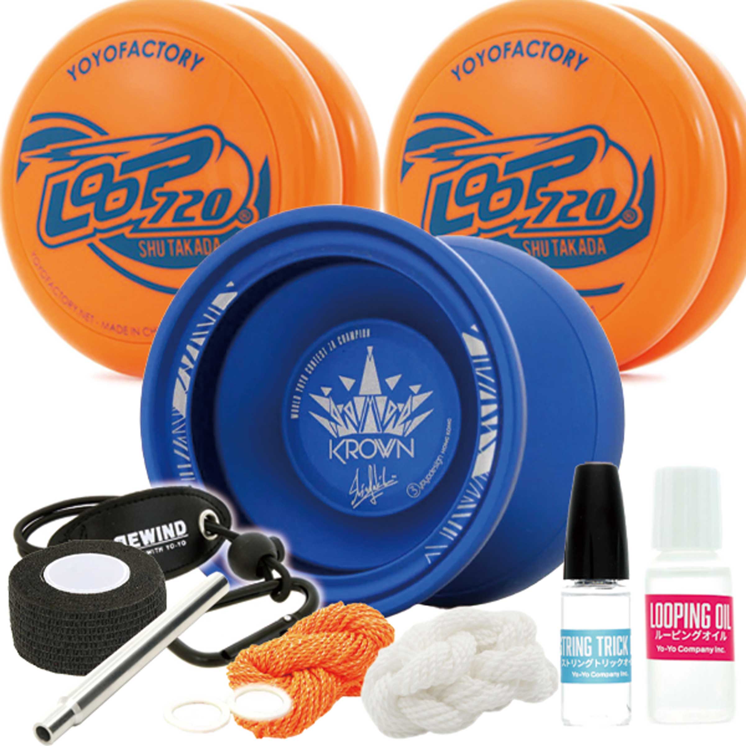 メタルヨーヨーとルーピングモデルがセットでお得！メタル