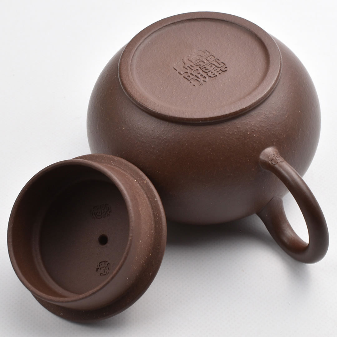中国急須 宜興紫砂壺 水平壺（郭建平・濃茶）｜中国茶器の専門店・天香茶行